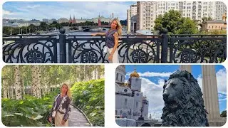 В Москве появились динозавры.)
