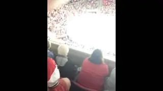 The Canes during the shootout