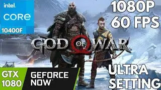 GOD OF WAR  - i5 10400F - 16GB RAM - GTX 1080 8GB GRAPHIC CARD - 60  FPS - HIGH SETTING