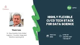 Highly Flexible CI/CD Tech Stack for Data Science