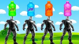 Iron Man - Sun Drop - Wrong Heads Top Superheroes Puzzle