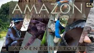 Amazon Rainforest Jungle Adventure Tour (4K)