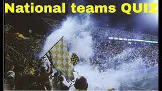 National football teams QUIZ - Medium level