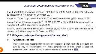 Tax Deducted at source || Questions || CA Final