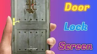 How to Set Door Lock Screen On Android | Lock Screen | Any Mobiles | Tech Trending Tamil