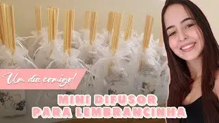 How I make diffusers for party favors - A day in the life of me!!