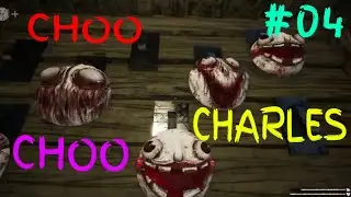 Choo Choo Charles Прохождение #04=Поезд Чарли или Два яйца и самая высокая башня=