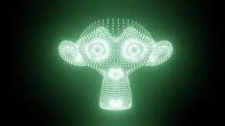 Hologram Effect in Blender Using Instances Ft. Suzanne!