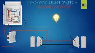 two way light switch (Two methods)
