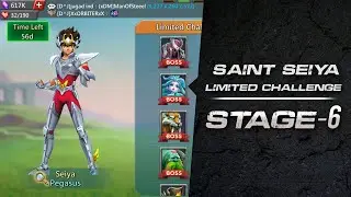 Lords Mobile: Saint Seiya  Limited Challenge Stage 6 | Cosmo Unleashed
