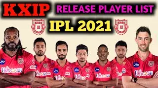 IPL 2021 - Kings Xi Punjab Release Players List | ipl Auction 2021 | kxip released player