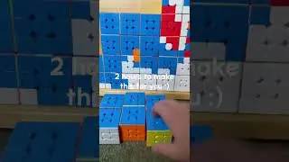 Making Mr Beast From Rubik’s Cubes