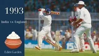 India Vs England 1993 test match HIGHLIGHTS | 1st Test