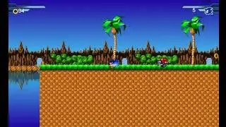 Jogando um Jogo do Sonic que Eu Criei
