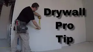 How to cut drywall like a PRO