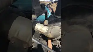 There's a popping sound in the air filter on my YaMZ 236. It's shooting out of the air filter. Is...
