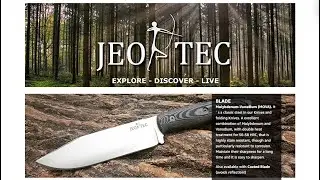 Beautiful High Value Fixed Blade: Hard Using the JEOTEC