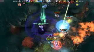 Triple kill by Dendi vs Empire @ D2CL S4