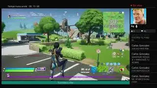Jugando fortnite