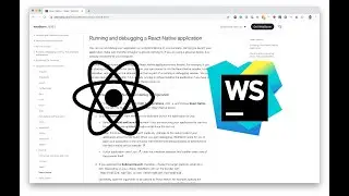 React Native Run and Debug in the WebStorm