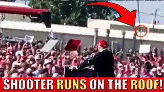 NEW Footage: Shooter Seen Walking On the Roof NEXT to the President!