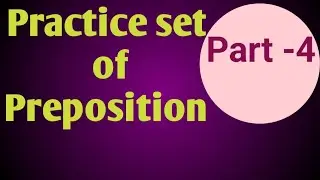 The Preposition @#Part of speech #English Grammar #