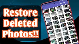 How to recover deleted photos on android || Restore delete photo