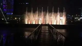 БАТУМИ набережная ночью