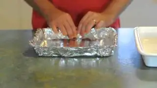 Simple foil trays for Weber cooking