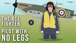The World War II Ace Pilot With No Legs(A True Story) #youtube #youtuber #usa #history #information