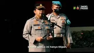 Perpisahan Kombes Budhi Herdi (Kapolres Jakarta Selatan)