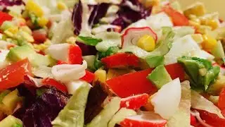 КРАБОВЫЙ САЛАТ ПО-НОВОМУ / НЕ ЗАБУДЬ СОХРАНИТЬ РЕЦЕПТ!