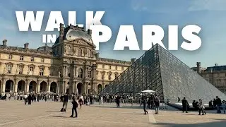 Paris, France - Sunny Day Walk [4K, 60fps]