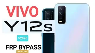 Vivo Y12S V2026 frp Remove One click by  Unlock Tool