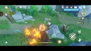 Genshin Impact gameplay on Nothing Phone (2)