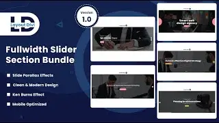 How to import Divi layouts - Fullwidth Slider Section
