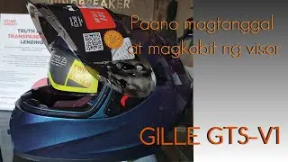 How to remove install visor | Gille GTS-V1