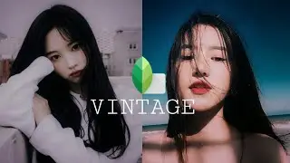 Tutorial edit foto ala selebgram || Snapseed Vintage