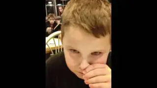 Suck the pop up your nose woo hoo.