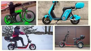 New electric transport 2021. Kugoo Vpro. Kugoo king. White Siberia and electric bicycles.