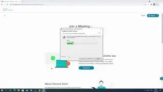 1  ติดตั้ง WebEx Meetings for Windows
