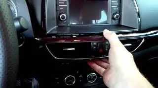 Mazda 6 Демонтаж накладок  торпеды и панели  АКПП