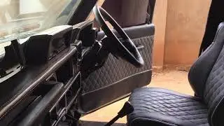 Episode 7:Overview of Final Work Toyota Land cruiser 70 Series Custom Car Seats DashBoard All Panels
