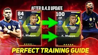 How To Train Mbappe In Efootball 2024 | Train Mbappe In Efootball 2024 | Mbappe Efootball 2024