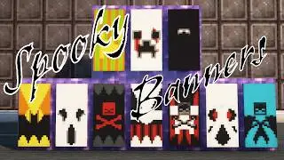 10 Halloween Minecraft Banner Designs👻