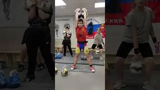 Гиревой спорт. Длинный цикл 20+20кг: 2' мин.(крайний подход).