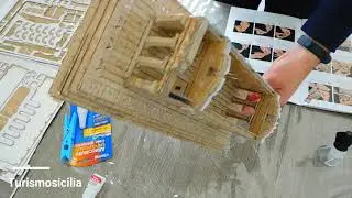 Modellino 3D Tempio della Concordia #Sicilia (AG) Progetto sostiene TELETHON (timelapse)