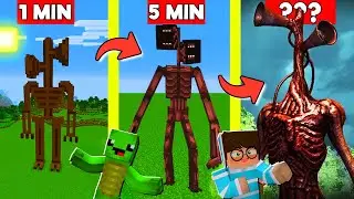 SIRENHEAD BAU BATTLE gegen DENDY in MINECRAFT!