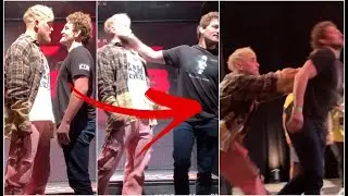 Jake Paul vs Ben Askren staredown escalates quickly!