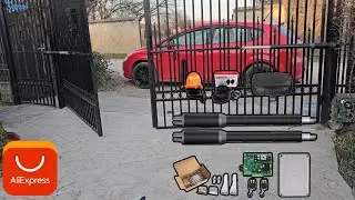 🔧 Installing a Dual Swing Gate Opener – Automatic Gate System Setup! 🚪⚡ - Aliexpress